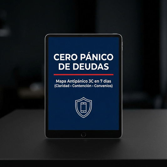 CERO PÁNICO DE DEUDAS